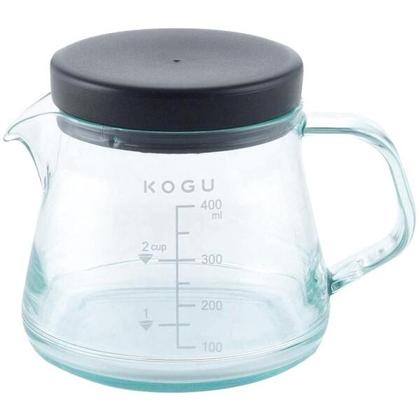 珈琲考具 KOGU 下村企販 割れにくいコーヒーサーバー 400ml 食洗器対応 電子レンジ対応 軽...