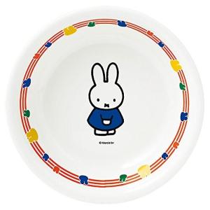 スペースジョイ ミッフィーと美術館 深皿 ホワイト 約直径16.5×高さ3.6cm M-1305AAG