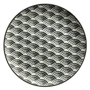 アワサカ komon 青海波 ケーキ皿 KO-657