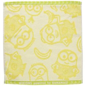 丸眞 ハンドタオル MINION ミニオン ミニオンたっぷり 綿100% 抗菌防臭加工 4805046900