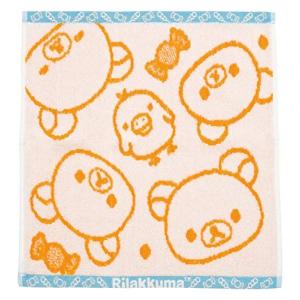 丸眞 ハンドタオル リラックマ リラックマのなかまたち 綿100% 抗菌防臭加工 6405016200