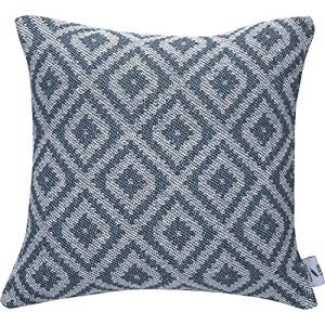 POSH LIVING MUKT クッションカバー モザイクインディゴ サイズ：約W43 D43 53304