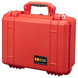 PELICAN 中型防水ハードケース 1500HK オレンジ 1500HKOR 18.7L