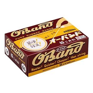 輪ゴム オーバンド #14 100g箱 アメ色 GF-011 天然ゴム 標準サイズ