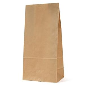 パックタケヤマ 紙袋 マチあり 角底袋 H8 未晒 100枚 XZT00385