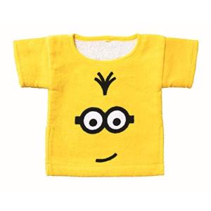 丸眞 Tシャツ型 タオル MINION ミニオン H30×W36.5cm ビッグフェイス ドレスタオル 綿100% 4805028900