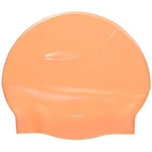 FOOTMARK 水泳帽 スイミングキャップ スクールシリコン 101117 オレンジ フリー