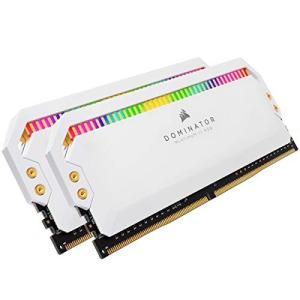 CORSAIR DDR4-3200MHz デスクトップPC用 メモリ DOMINATOR PLATINUMシリーズ 16GB  CMT16GX4M2Z3200C16W