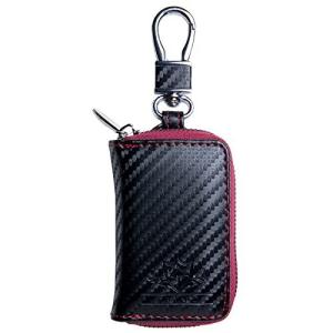 NATURALdesign FLAMINGO Carbon スマートキーケース KC-FLC01 ブラック 本体サイズ:141×54×28mm 収納可能キーサイズ目安:45