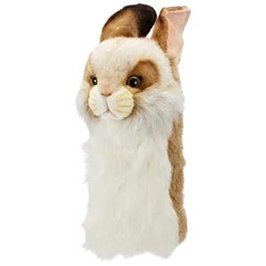 ハンサ ヘッドカバー 茶 HANSA ドライバー用 ぬいぐるみ ウサギ RABBIT BH8186