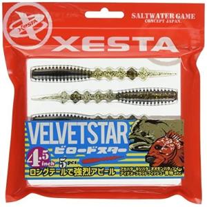 ゼスタ ビロードスター 4.5インチ W024 KBKGD クロキン