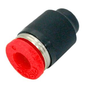 新潟精機 BeHAUS 日本製 チューブ用ワンタッチ継手 キャップ チューブ外径:8mm PPF8