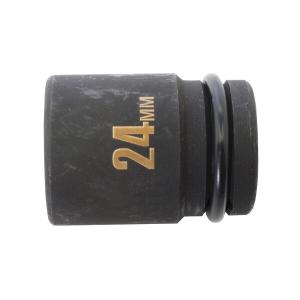 パオック SSPOWER 薄口インパクトレンチソケット ショート IMS-24S 24mm 差込角:12.7mm