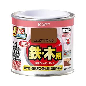 カンペハピオ ペンキ 塗料 油性 つやあり 高耐久 ウレタン樹脂 鉄 木部用 さび止め剤入り ウレタンガード コ