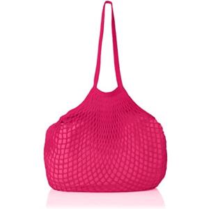 丸和貿易 トートメッシュバッグ ローズピンク サイズ：約W39 D63 H0 4008702-05