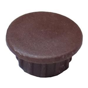 ダンドリビス 穴キャップ 8mm ダークブラウン 20個入 C-AC0809-BP