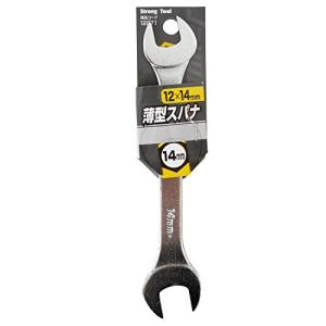 イチネンアクセス Strong Tool スパナ 薄型スパナ 12×14mm 12271
