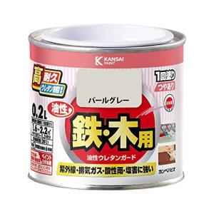 カンペハピオ ペンキ 塗料 油性 つやあり 高耐久 ウレタン樹脂 鉄 木部用 さび止め剤入り ウレタンガード パ