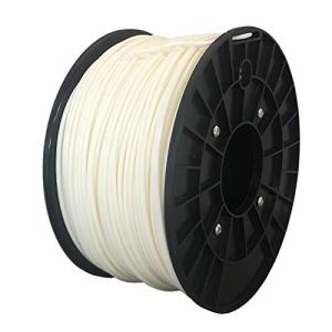 武藤工業 3Dプリンターフィラメント ABS 白 3mm 1kg 樹脂 材料 1U016587