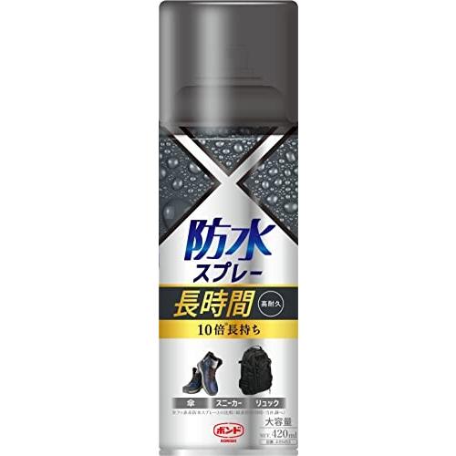 ボンド 防水スプレー 長時間 ガス抜きキャップ 420ml #05453