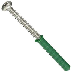 大里 偏心プラグコンクリート用 ステンレス トラス頭 6Φ×長さ45mm 12本入