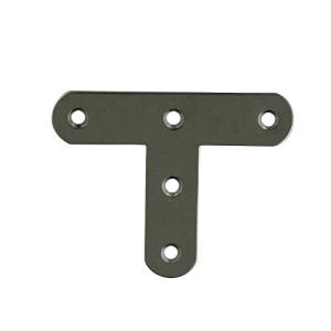 ダイドーハント (DAIDOHANT) (補強金物) ステンレス T字 大 (木ネジ付) (SUS304) (W)15x(A)67x(B)53mm (2個入) 62715