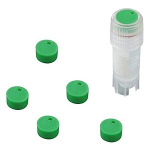 Simport クライオバイアルキャップインサート T312-4 緑 /2-3881-39