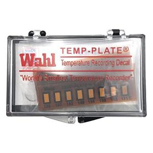 ウォール 温度測定ラベル 真空用テンププレート 8点表示 101-8V-132