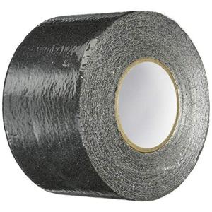 セーフラン アルミ滑り止めテープ 黒 100mmx18m 表面鉱物粒子 アクリル系粘着剤 転倒防止 厚さ0.8mm