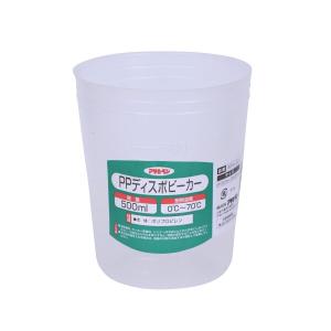 アサヒペン PPディスポビーカー 500ML 3014-03
