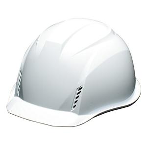 DICプラスチック ヘルメット 通気孔 スチロールライナー付 AA16-FV-HA2E-K16-WH