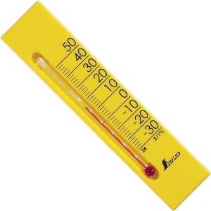 シンワ測定(Shinwa Sokutei) 温度計 プチサーモ スクエア たて 13.5cm イエロー 48716