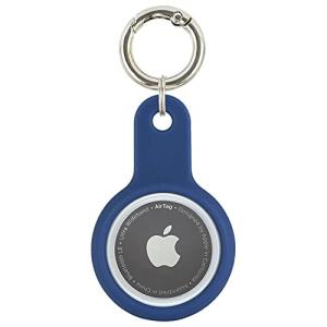 グルマンディーズ AirTag対応シリコンケース ネイビー ATG-01NV