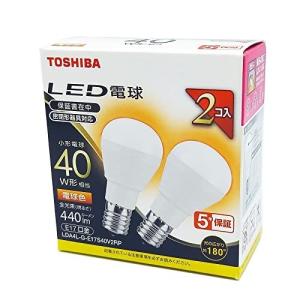 LDA4L-G-E17S40V2RP 東芝 LED電球 電球色 広配光