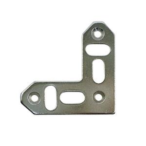 ダイドーハント(DAIDOHANT) ( 補強金物 ) DH ピッタリサポート 平横 L型 TFL70 N ( 鉄 / ニッケルめっき ) ( 1個入 ) 65897