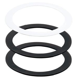 GAONA これエエやん 流し台トラップSS用パッキン GA-PB098 ブラック 14×15×高さ0.5cm