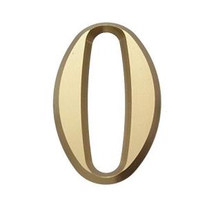 光 光 真鍮切文字 数0 43x3mm テープ付き NUM43-0 NUM43-0