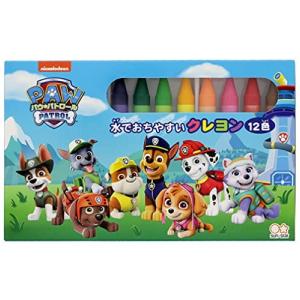 サンスター文具 パウ パトロール 水でおちやすい クレヨン 12色 1822278A