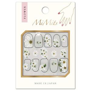 ビーエヌ MiMits フラワーネイルシール NMF-11 1シート