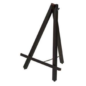 ナカバヤシ 木製イーゼル Sサイズ ダーク木目 W100×D18×H490mm EZ-001-DM