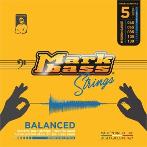 Markbass マークベース BALANCEDシリーズ(45-130) ベース弦 MAK-S/5BAN45130｜trafstore
