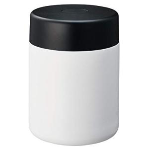 Zalatto スープポット 真空断熱 スープジャー 保温 ステンレス フードポット 400ml ホワイト (メンズ ライク おし