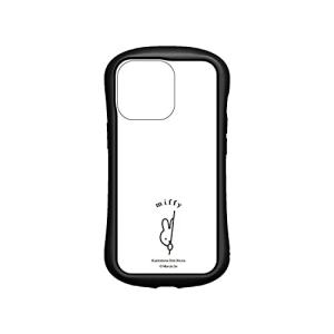 グルマンディーズ ミッフィー iPhone13 Pro対応 ハイブリッドクリアケース ひょっこり MF-249B