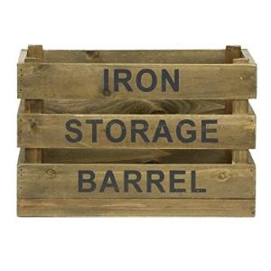 ベストコ 収納ボックス ヴィンテージ ウッドボックス ND-9261 S ブラウン