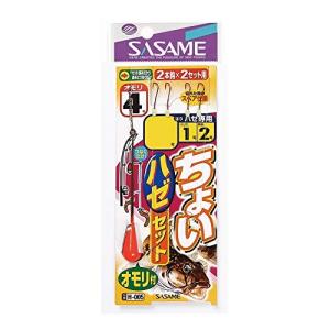 ささめ針 H-005 ちょいハゼセット 5号0.8