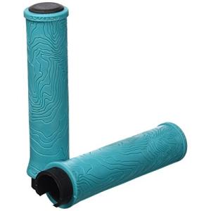 RACE FACE HALF NELSON SINGLE LOCK-ONグリップ ターコイズ AC990065