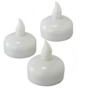 SPICE OF LIFE フローティングティーライトLEDキャンドル3個セット 直径3.5cm 高さ4cm SAXR3039