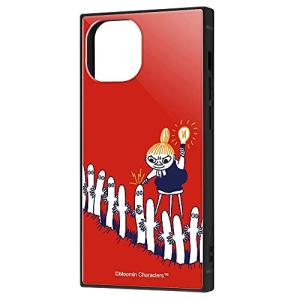 イングレム iPhone 13 mini/12 mini //耐衝撃ハイブリッドケース KAKU/リトルミイとニョロニョロ