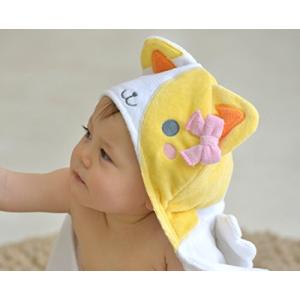 ディーゴ ベビー バスタオル ギフト 出産祝い 82×60cm キティ W コットン 5903