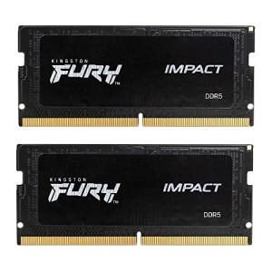 キングストンテクノロジー Kingston FURY ノートPC用メモリ DDR5 4800MT/秒 16GB×2枚 Kingston FURY Impact インパクトCL38 1.1V